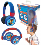 Vaiki&scaron;kos ausinės su Bluetooth ry&scaron;iu ir laidiniu prijungimu &bdquo;Paw Patrol&rdquo;
