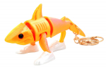 Raktų pakabukas ryklys &bdquo;Tralalero Tralala&rdquo;, 12 cm, geltonas