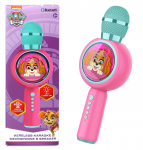 Karaoke mikrofonas vaikams su LED &scaron;viesomis &bdquo;Paw Patrol&rdquo;, rožinis