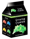 Kristalų auginimo rinkinys &bdquo;Growing Crystals&rdquo;, žalias