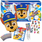 Paw Patrol kūrybinis rinkinys su lagaminėliu, pie&scaron;imo priemonėmis, spalvinimo sąsiuviniu ir lipdukais