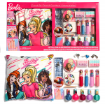 Barbie didelis vaiki&scaron;kos kosmetikos rinkinys su aksesuarais