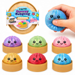 Antistresinis žaislas blizgantis koldūnas &bdquo;Squeezy Dumpling&rdquo;, 8,5 cm