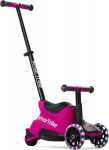 SmarTrike Xtend triratis paspirtukas su sėdyne ir rankena, rožinis