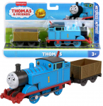 Thomas & Friends motorizuotas traukinukas Tomas su vagonu, JGF93