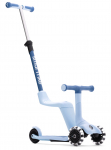 SmarTrike Xtend Mini triratis paspirtukas su sėdyne ir rankena, mėlynas