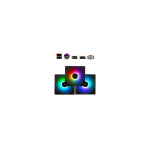 Thermalright TL-S12-S X3 Ventiliatoriai | Black