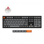 Keychron K10 Max Wireless Belaidė Žaidimų Klaviatūra | Black, Keychron Super Red