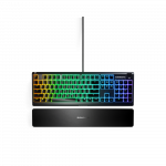 SteelSeries Apex 3 Žaidimų Klaviatūra | Black, Membraninė