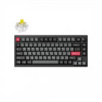 Lemokey P1 Pro Wireless Belaidė Žaidimų Klaviatūra | Carbon Black, Keychron Super Banana