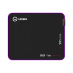 LORGAR Main 313 Pelės Kilimėlis | Black / Violet