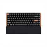 Keychron Silicone Palm Rest 75% Atrama Rie&scaron;ui | Silikoninė