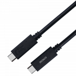 Deltaco USB 4 Gen3 Type-C Laidas | Black, 1m