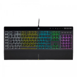 Corsair K55 RGB PRO Žaidimų Klaviatūra | Black, Membraninė