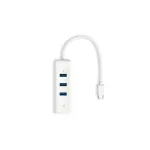 TP-LINK UE330C USB Type-C 3-Port Hub & Gigabit Ethernet &Scaron;akotuvas ir Adapteris | White