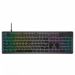Corsair K55 CORE RGB Žaidimų Klaviatūra | Black, Membraninė