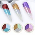 Veidrodinio efekto pudra "Mirror 3in1"