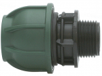 Kompresinis PP adapteris PE vamzdžiui IRRITEC veržiklis / i&scaron;orinis sriegis 50mm x 1&frac14;&rdquo;
