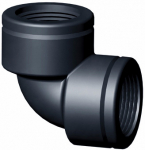 PP srieginė alkūnė 90&deg; vidinis / vidinis sriegis 2&rdquo; x 2&rdquo;