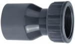 PVC-U adapteris su sriegine jungtimi VDL 50 x 1&frac12;&rdquo;