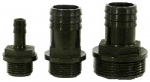 PP tiesus antgalis žarnai su i&scaron;oriniu sriegiu PUSH-ON 1&frac14;&rdquo; x 32mm