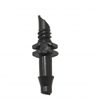 PP tiesi jungtis 4mm x M4 sriegis