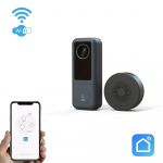I&scaron;manusis buto durų skambutis Wi-Fi SmartHome SLIM