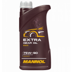 ⬡ MANNOL transmisinė alyva Extra Gear Oil 75W-90 1 l (MN81031, MANNOL)