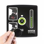 MultiSensor SmartXcan RFID kūno temperatūros matavimo įrenginys su LAN (PoE), juodas