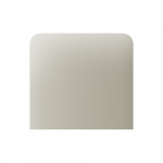 SideButton (1-gang) vertical Ivory Ajax