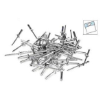 ⬡ Kniedės 50vnt. 12.7 x &Oslash;3.2mm (70340)