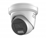 Hikvision dome DS-2CD2347G2H-LIUeF F4 (balta, 4 MP, 30 m. IR; 30 m. LED, Hybrid Light)