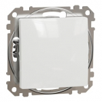 1 klavi&scaron;o perjungiklis Schneider Electric Sedna Design SDD111106 (baltas)