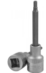 Galvutė su &scaron;e&scaron;iabriauniu (HEX) antgaliu 1/2", dydis: H7, L: 100 mm (S09H4307, JONNESWAY)