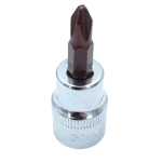 ⬡ 1/4" galvutė su PHILLIPS antgaliu 37L #1 (CL503401, CHANGLU TOOLS)