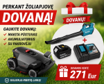 Roborock RockMow Z115 &ndash; vejos robotas su AWD RTK + DOVANA