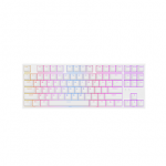 NKG-2070 Genesis | THOR 404 TKL | Mechanical Gaming Keyboard | Wired | US | RGB | White | USB-A | Gateron Yellow Pro