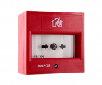 FD7150 UniPos adresinis rankinis pavojaus mygtukas su izoliatoriumi