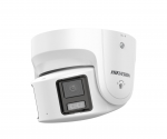 Hikvision dome DS-2CD2387G2P-LSU/SL(C) F4 (balta, 8 MP, 30 m. IR; 30 m. LED, ColorVu)