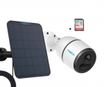 Reolink Go Plus kamera 4G LTE + Saulės elementas 6W (juodas) + 64GB SD kortelė