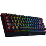 RZ03-03891400-R3M1 Razer | BlackWidow V3 Mini HyperSpeed | Mechanical Gaming Keyboard | Wireless | RGB LED light | US | Bluetooth | Black | Green Switch | Wireless connection