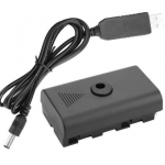 Sony NP-F550/F750/F970 baterijos maitinimas nuo USB