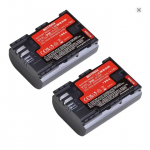LP-E6 akumuliatoriai fotoaparatams 2 vnt