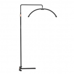 Andoer HD-M5X 36 W LED vaizdo ap&scaron;vietimas, pusmėnulio formos užpildo lemputė 3000K-6000K, reguliuojamas 180 cm