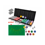 Pokeris &ndash; 500 žetonų rinkinys lagamine HQ 23529