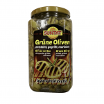 Žalios alyvuogės keptos ant griliaus SUNTAT, 750 g
