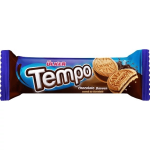 Sausainiai su &scaron;okoladiniu kremu TEMPO, 61g