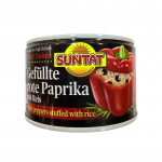 Įdarytos paprikos ryžiais (raudonos) SUNTAT, 400g