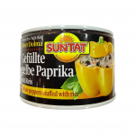 Įdarytos paprikos ryžiais (geltonos) SUNTAT, 400g