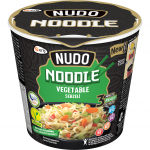 Greitai paruo&scaron;iami makaronai daržovių skonio NUDO (indelyje) , 60g